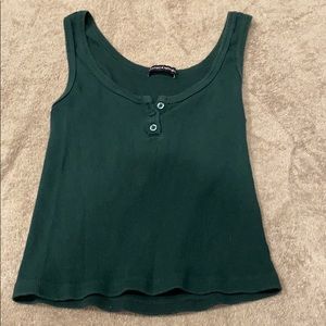 A button tank top